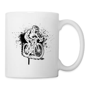 A must-have for real road bikes - Mug - white - Right