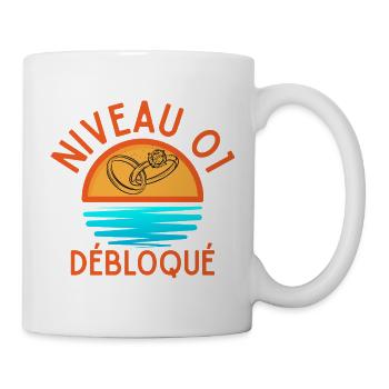 Level 01 Unlocked, a creative and joyful touch - Mug - white - Right