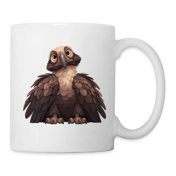 Vautour - Mug blanc - blanc - Droite