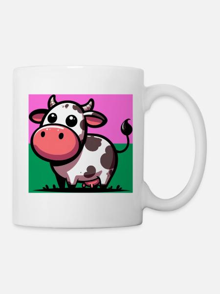 Kuh - Tasse - Weiß