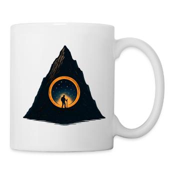Sternenpfad am Bergkegel Portal - Tasse - Weiß - Rechts