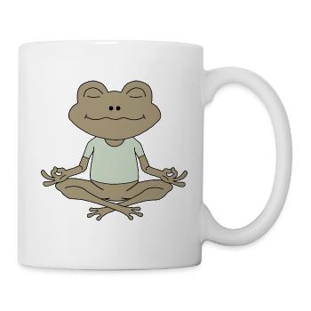 ZenFrosch Meditation Figure - Mug - white - Right