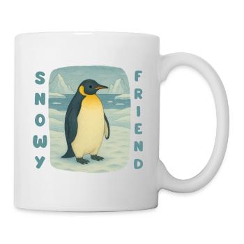Penguin Snow Friend - Mug - white - Right