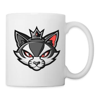 Cat Head Crown - Mug - white - Right