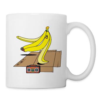 Banana Boombox Boogie - Mug - white - Right