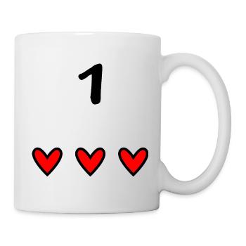 1. 1 year. 1st ANNIVERSARY. 1 YEAR ANNIVERSARY ANNIVERSARY. A - Mug - white - Right