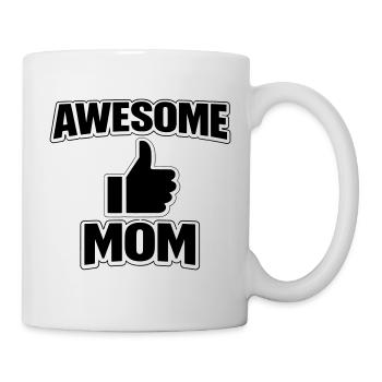 MAMAN GÉNIALE – Un t-shirt cool pour les mamans fières - Mug blanc - blanc - Droite