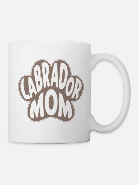 Labrador Mama Motiv - Tasse - Weiß