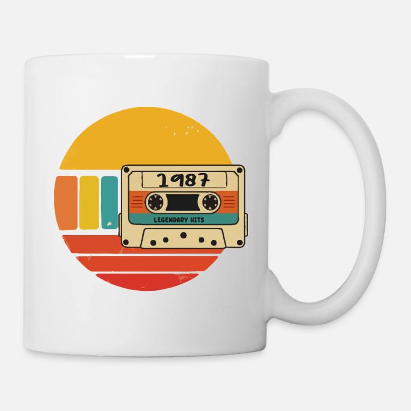 Geburtstag 1987 1987 Geburtstag 1987 Geburtstag - Tasse - Weiß