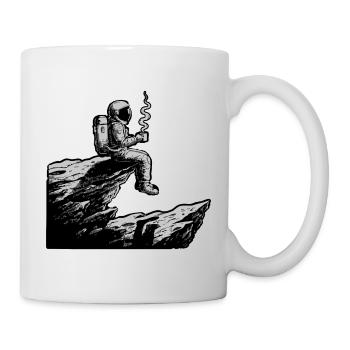 Astronaut Café Espace Falaise - Mug - white - Right