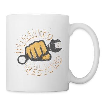 Auto Restauration Born To Restore - Mug - white - Right