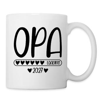Opa 2027 loading - Tasse - Weiß - Rechts