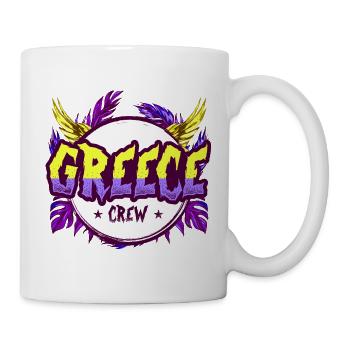 Équipe de la Grèce Colorée - Mug blanc - blanc - Droite