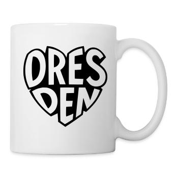 Stylish Dresden Typo - Mug - white - Right