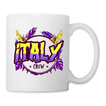 Italien Crew Bunt - Tasse - Weiß - Rechts