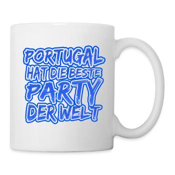 Urlaub Portugal - Tasse - Weiß - Rechts