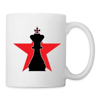 Stratege Großmeister Roter Stern - Tasse - Weiß - Rechts