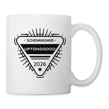 Uptonogood badge of honour - Mug - white - Right