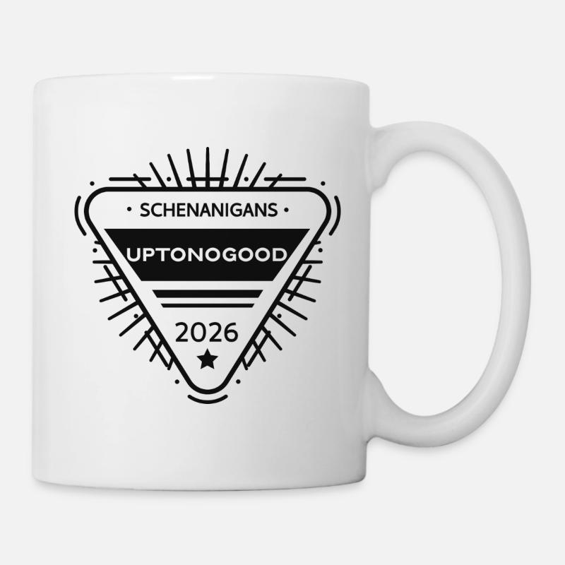 Uptonogood Ehrenabzeichen - Tasse - Weiß