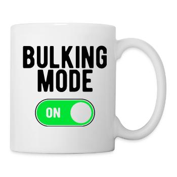 Bulking Mode On Fun Gym Fitness - Mug - white - Right