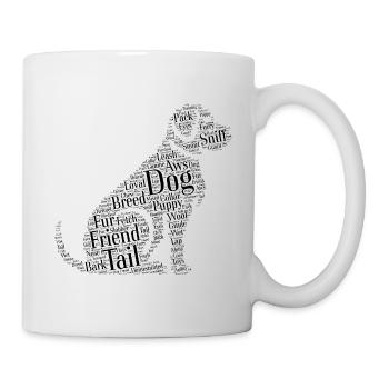 Dog Cloud - Mug - white - Right