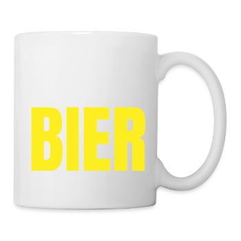 Mehr Bier Frühlingsfest 2026 – Lustiges Bier Fest - Tasse - Weiß - Rechts