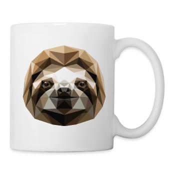 Sloth Morning Grouch Lazy Cute Sloths - Mug - white - Right