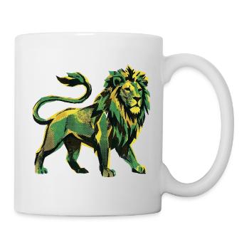 Lion Roots Reggae - Tasse - Weiß - Rechts