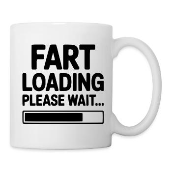 Fart Loading Please Wait... - Mug - white - Right