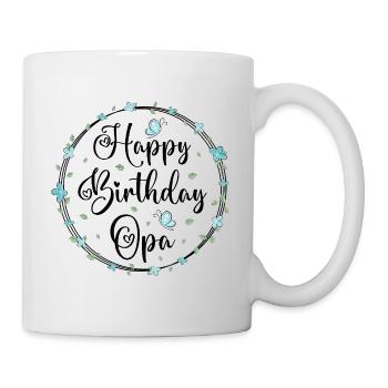 Happy Birthday Grandpa - Mug - white - Right