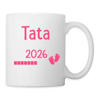 Tata en 2026 cadeau future Tante - Mug blanc - blanc - Droite