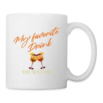 My Favorite Drink Next - Mug - white - Right
