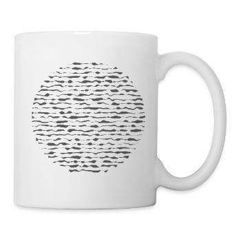 Wavy Circle Echo - Mug - white - Right