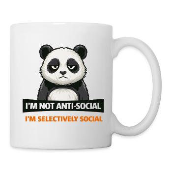 Selective Panda Social - Mug - white - Right