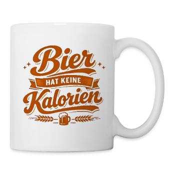 La bière n’a pas de calories - Mug blanc - blanc - Droite