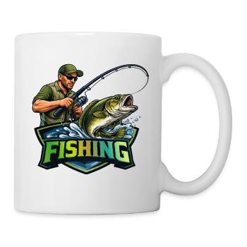 Pêcheurs Pêcheurs Chemise Pêche Pêche Hommes - Mug blanc - blanc - Droite