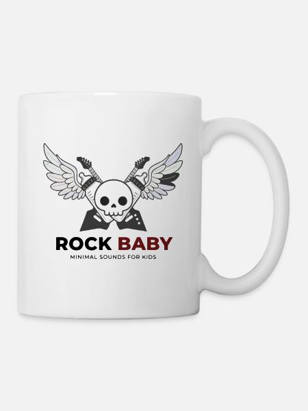 Rock Baby - Tasse - Weiß