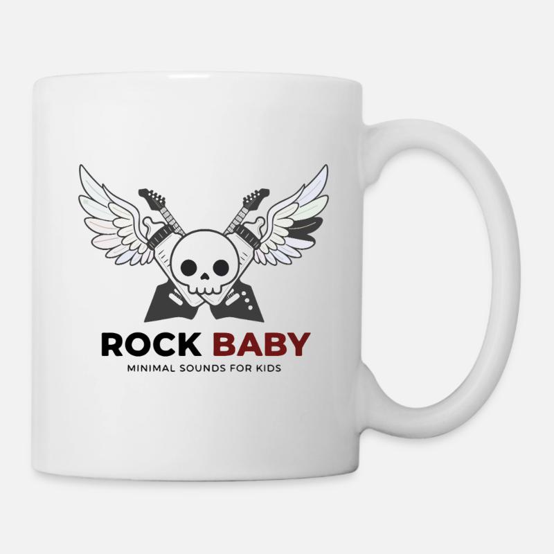 Rock Baby - Tasse - Weiß