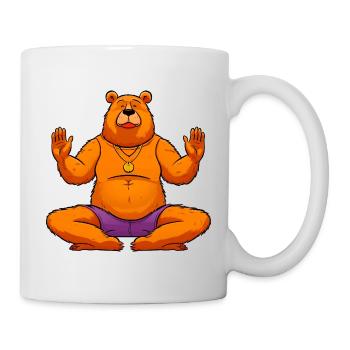 Yoga Bears - Mug - white - Right