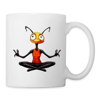 Ant Yoga - Mug - white - Right