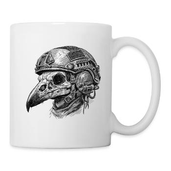 Battle Crow: Tactical Skull - Mug - white - Right