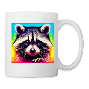 Raccoon - Mug - white - Right