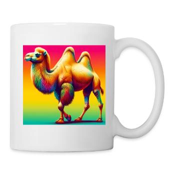 Kamel - Tasse - Weiß - Rechts