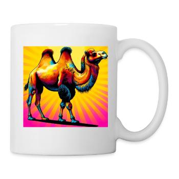 chameau - Mug blanc - blanc - Droite