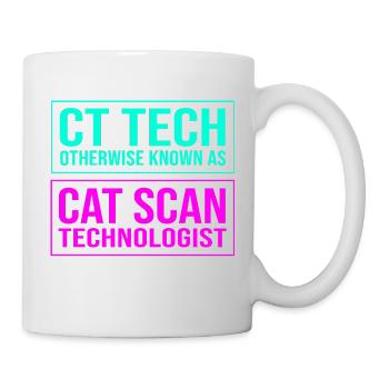 MRT Radiologe Radiologie Röntgen Rad Tech - Tasse - Weiß - Rechts