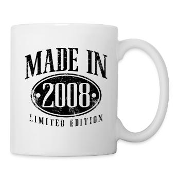 Made in 2008 Vintage Vintage Birthday Gift - Mug - white - Right