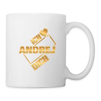 Andrej - Tasse - Weiß - Rechts