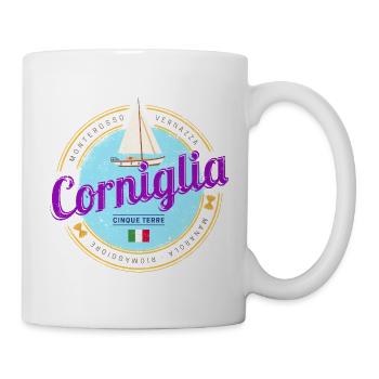 Corniglia Cinque Terre La Spezia Italy Souvenir - Mug - white - Right