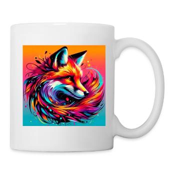 Renard - Mug blanc - blanc - Droite