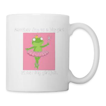 Frog princess in tutu - Mug - white - Right